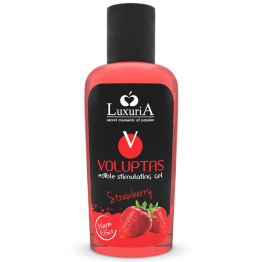 Intimateline Luxuria Voluptas Edible Warming Effect - Strawberry – hierontageeli, 100 ml