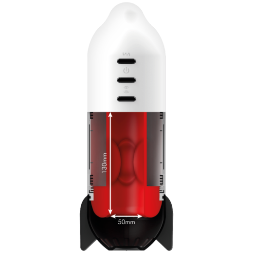 JamyJob Rocket Soft Compression Tech And Vibration – automaattinen masturbaattori