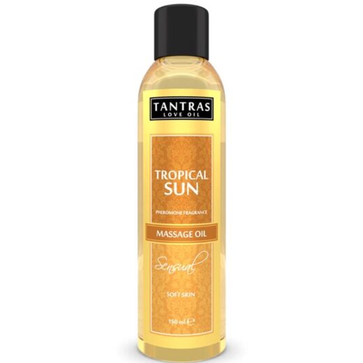 Intimateline Tantras Love Oil Tropical Sun – hierontaöljy, 150 ml