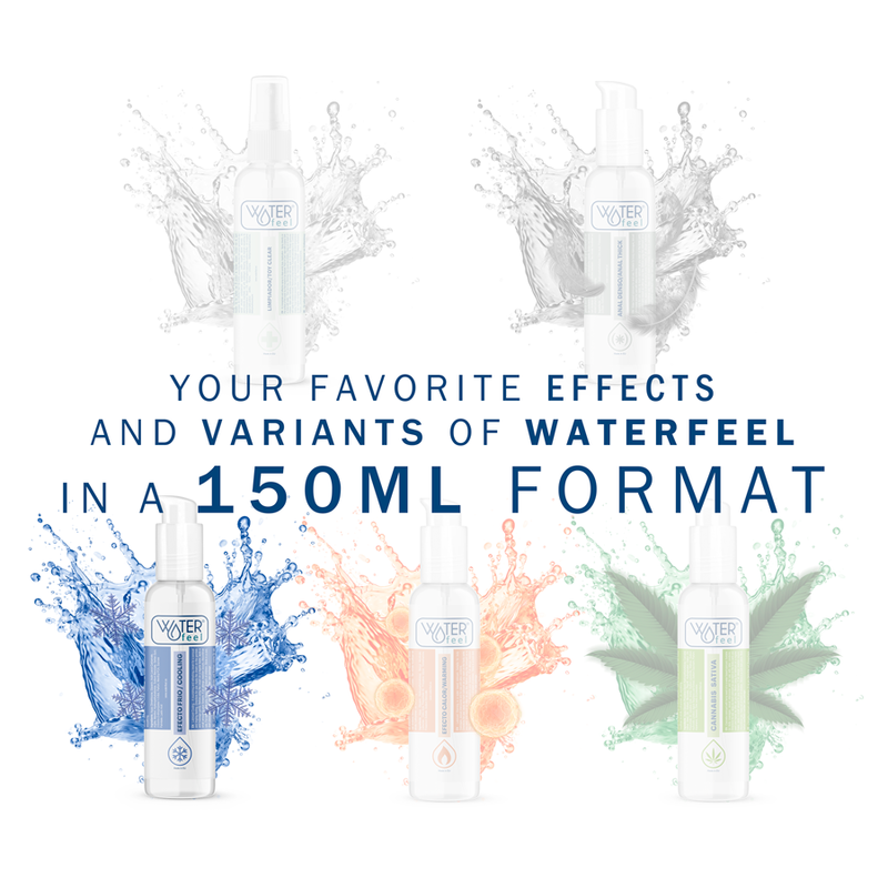 Waterfeel Cold Effect – vesipohjainen liukuvoide, 150 ml - Image 2