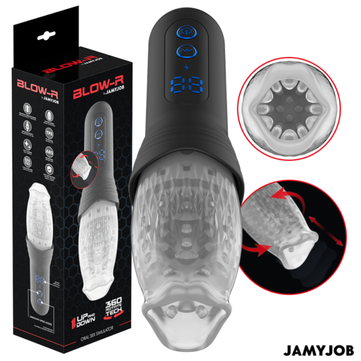 JamyJob Blow-R With Thrusting And Rotation – automaattinen masturbaattori