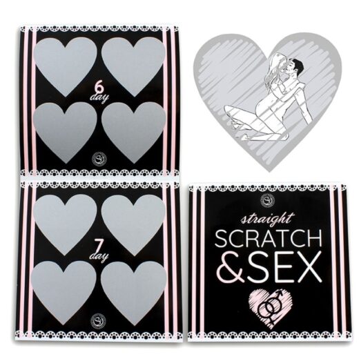 SecretPlay Scratch & Sex – aikuisten paripeli, heteropareille