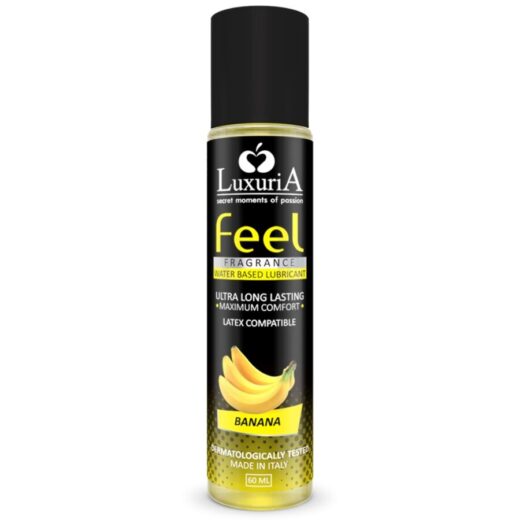 Intimateline Luxuria Feel Banana – vesipohjainen liukuvoide, 60 ml