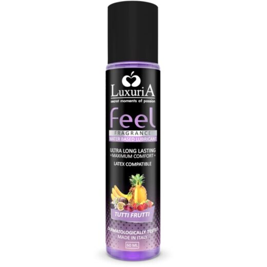 Intimateline Luxuria Feel Tutti Fruti – vesipohjainen liukuvoide, 60 ml