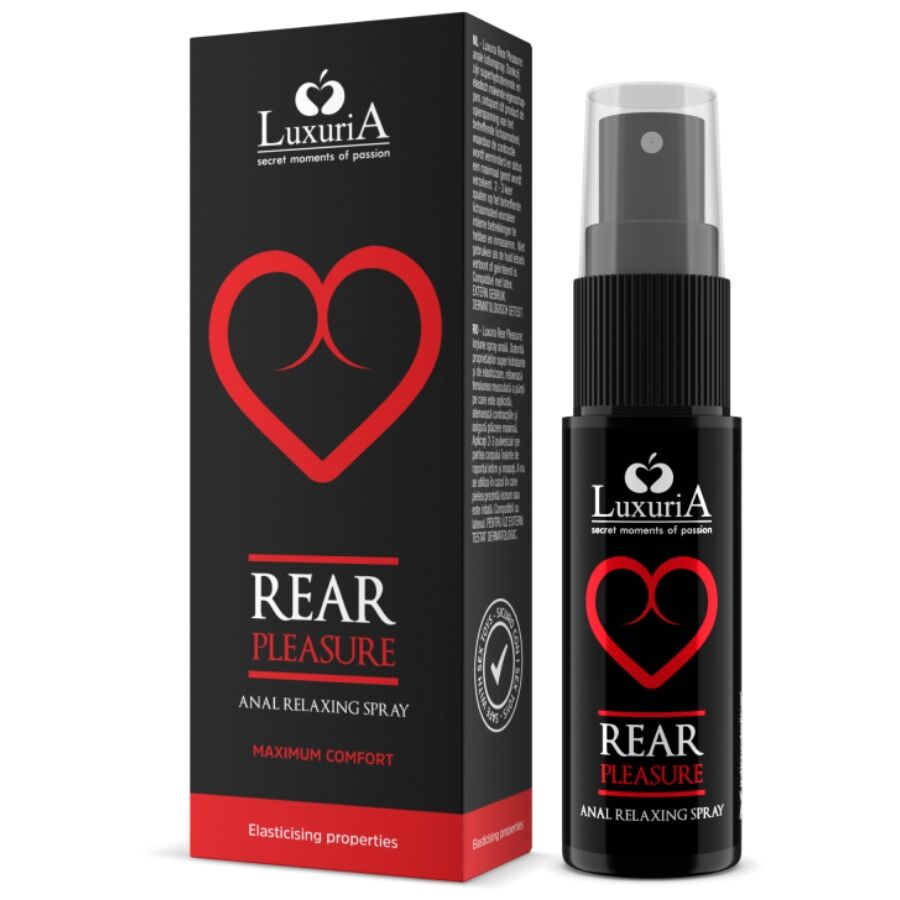 Intimateline Luxuria Rear Pleasure Anal Relaxing Anal Spray – liukuvoide, 20 ml