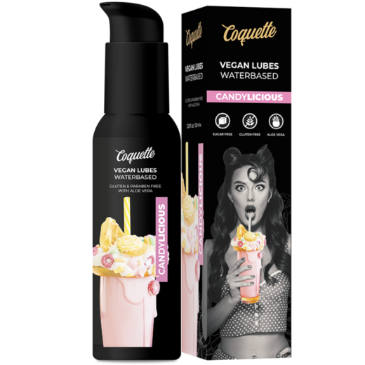Coquette Cosmetics Premium Experience Vegan Lubes Candylicious – liukuvoide, 100 ml