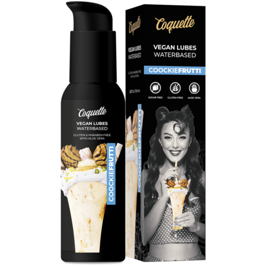 Coquette Cosmetics Premium Experience Vegan Lubes Cookiefrutti – liukuvoide, 100 ml